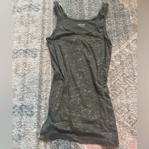 BCG green tank with rose gold marble detail